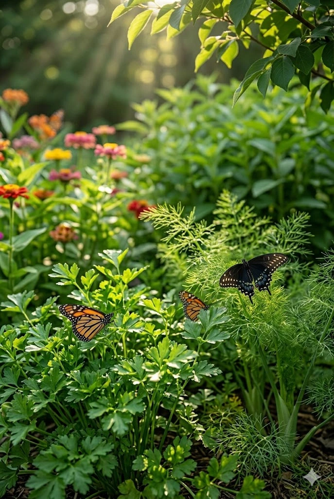 3. Add a Butterfly Garden
