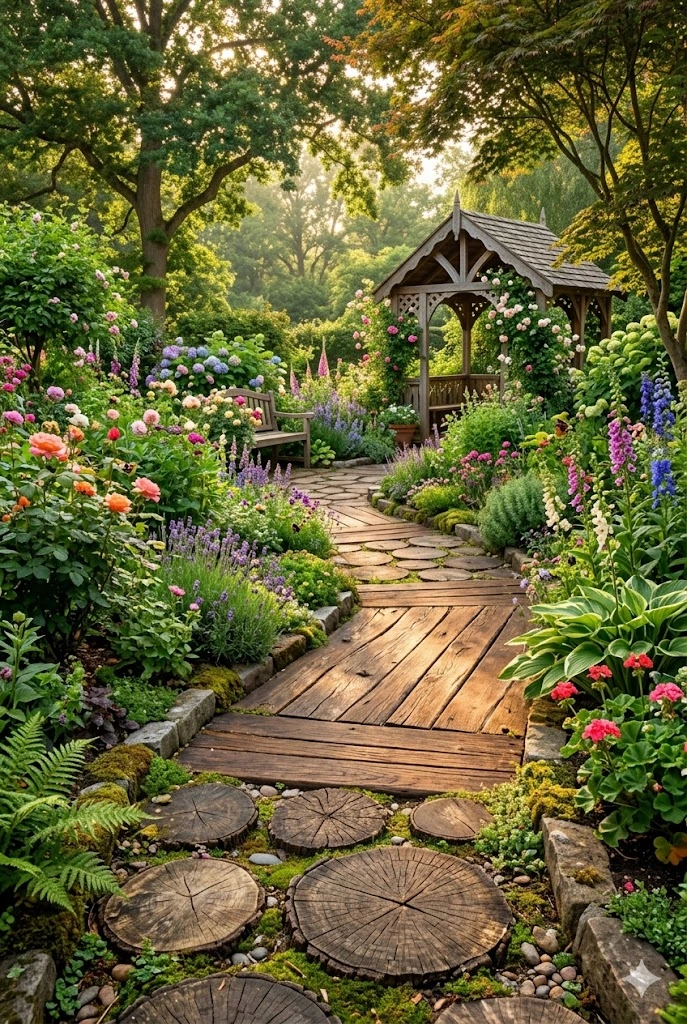 3. Wooden Pathways
