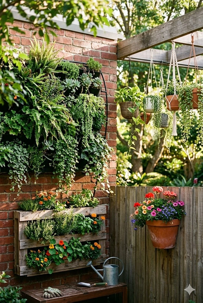 Types of Outdoor Wall Planters