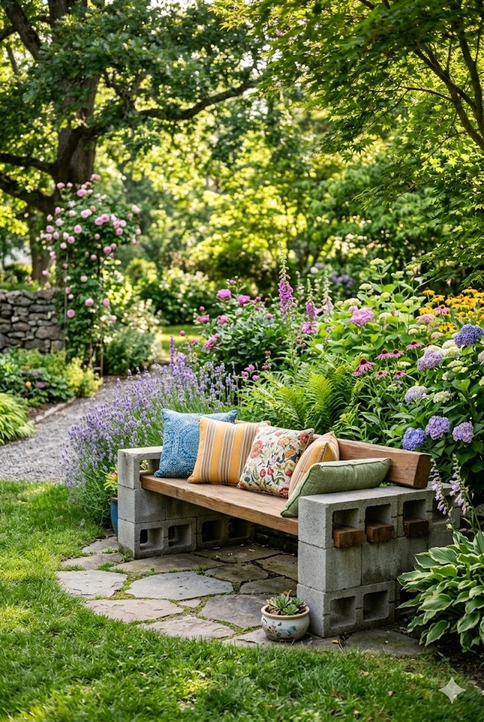4. Garden Bench