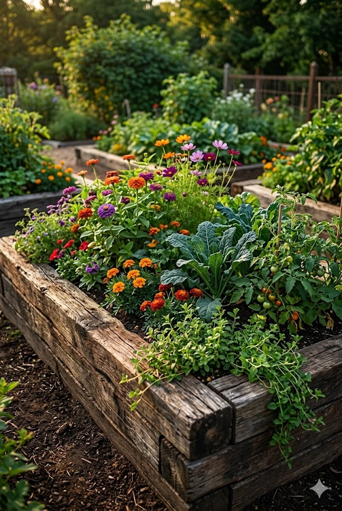Creative Uses for Railroad Ties in Your Landscape