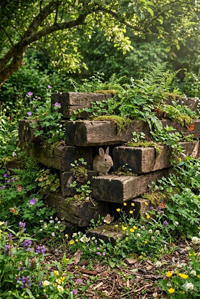 More Innovative Ideas Using Railroad Ties