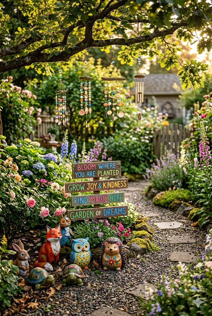 Artistic Garden Decor