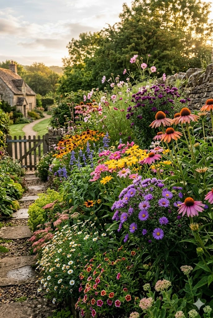 Vibrant Flower Gardens