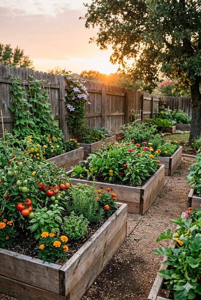 3. Raised Garden Beds