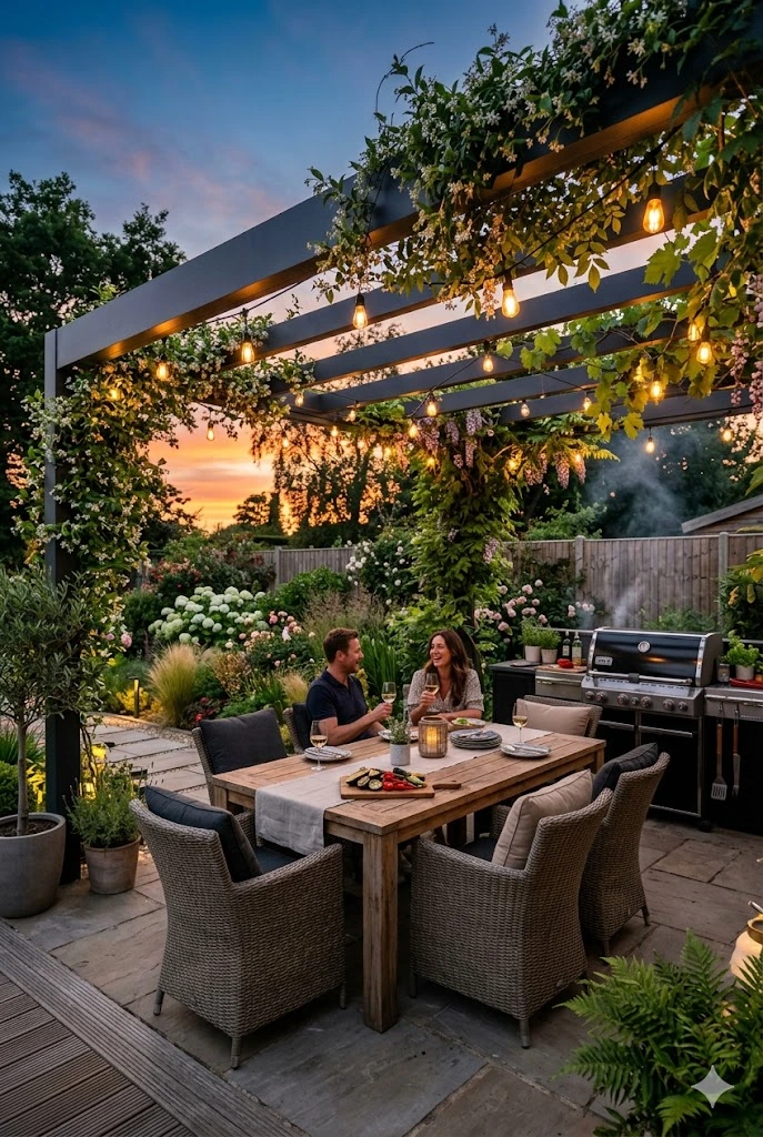 3. Elegant Pergolas