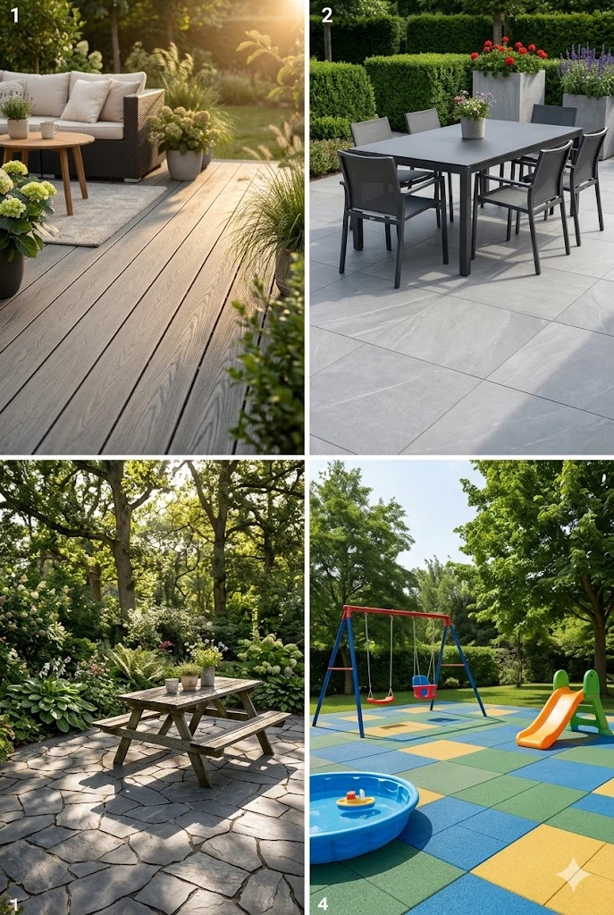 Types of Modern Outdoor Flooring