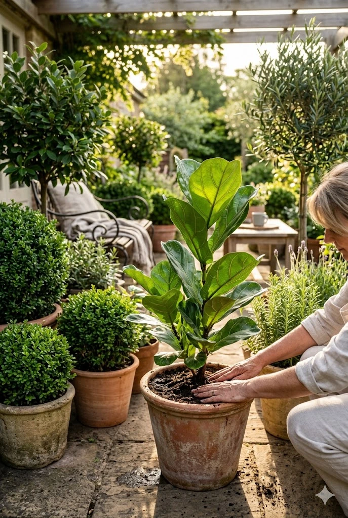 7. Use Potted Plants