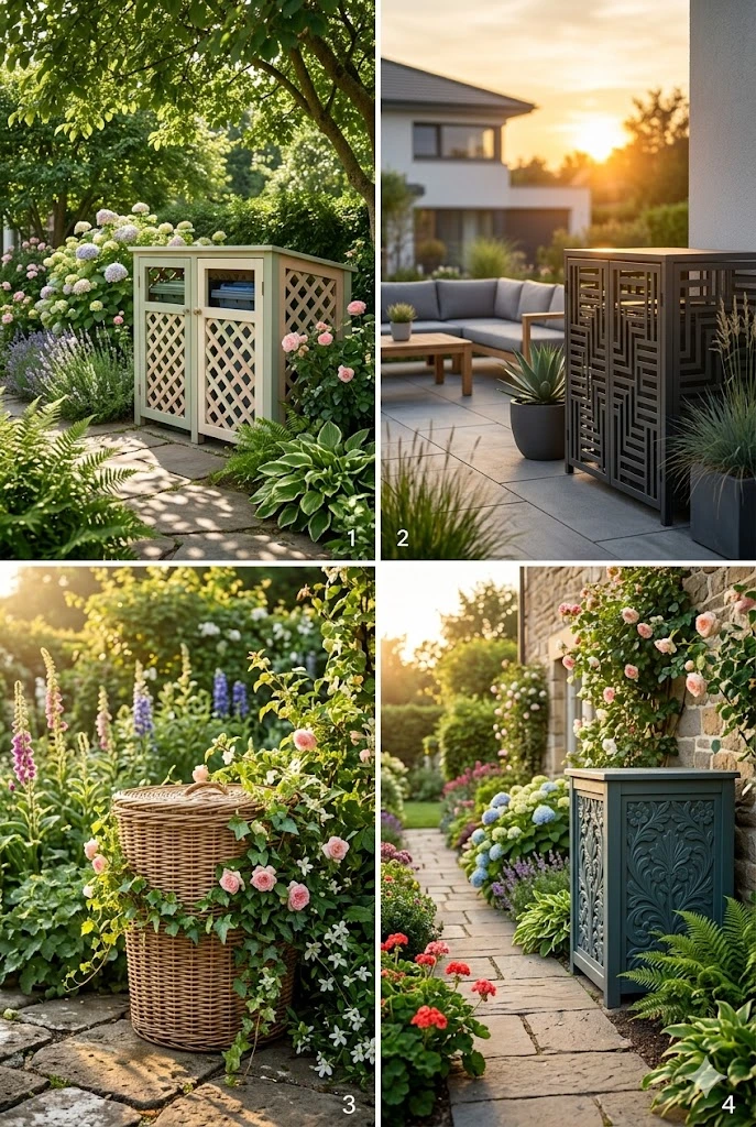 1. Decorative Bin Covers