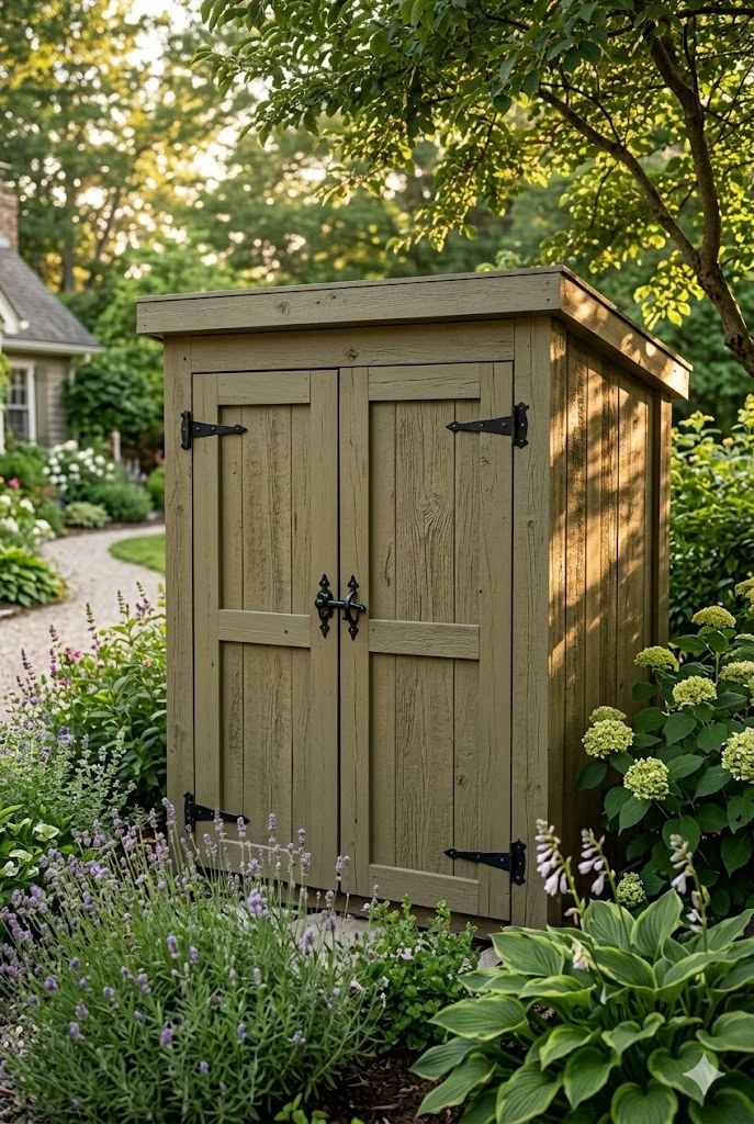 2. DIY Garbage Enclosures