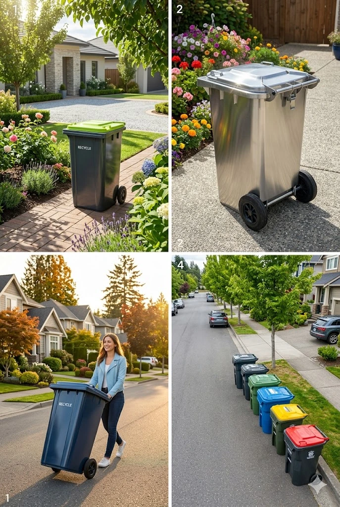 8. Bins with Wheels