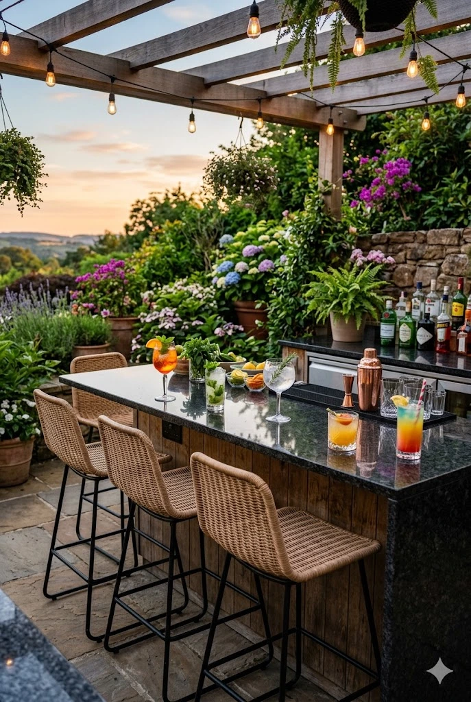 10. Outdoor Bar Areas