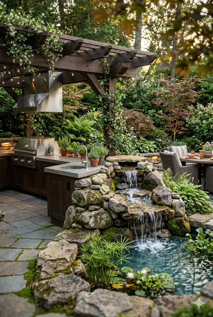 8. Elegant Water Features