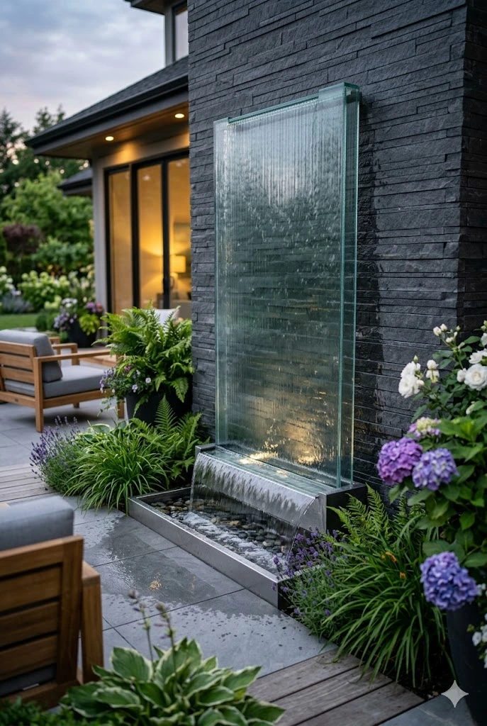 20+ Stunning Outdoor Wall Fountains