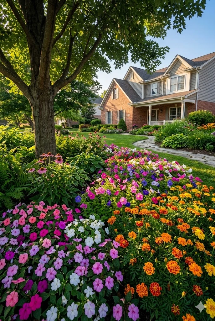 5. Colorful Annual Displays