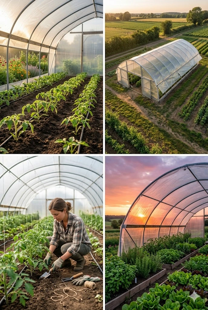 8. High Tunnel Greenhouses