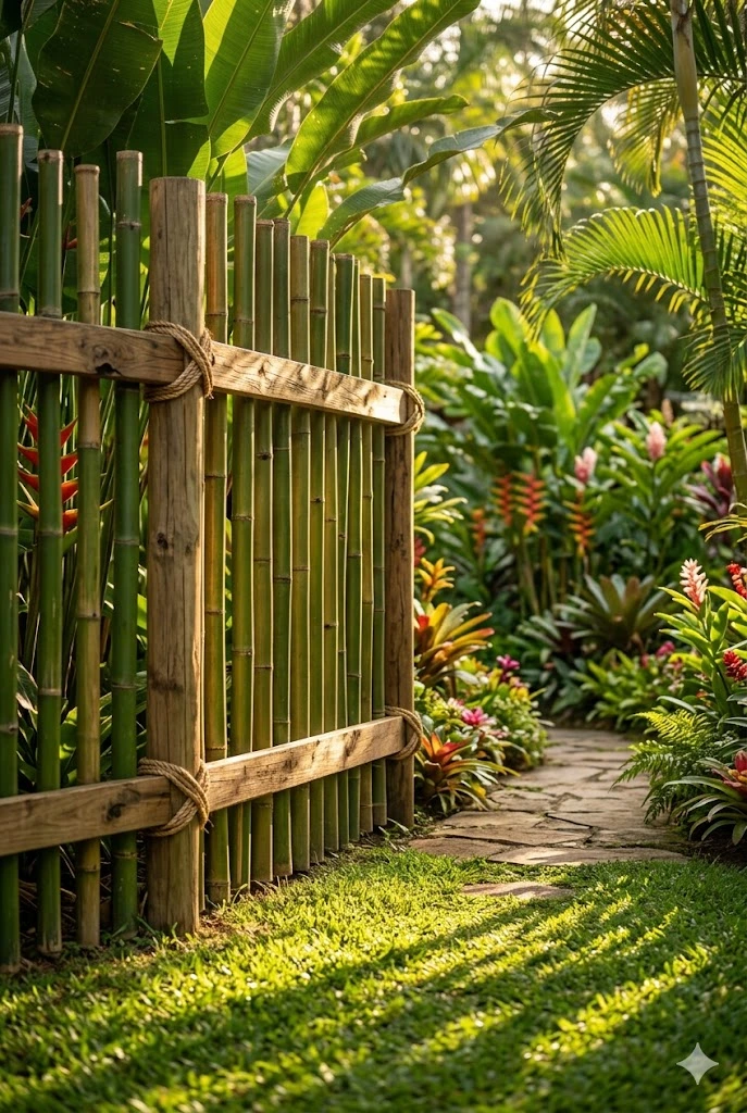 9. Bamboo Fences