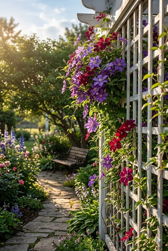 Designing Your Clematis Trellis