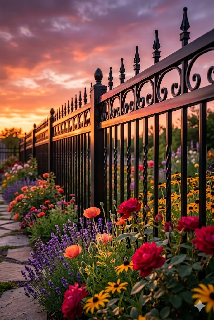 Elegant and Decorative Fences