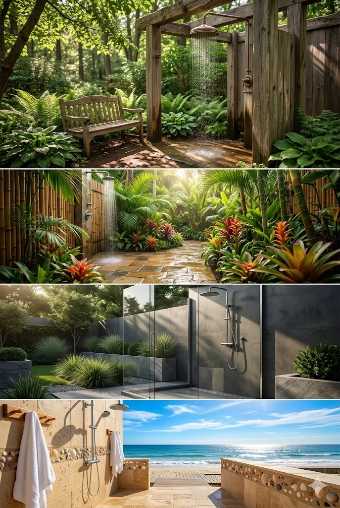 34+ Outdoor Shower Ideas
