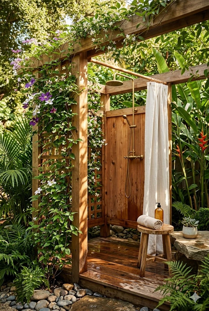 Designing Your Outdoor Shower