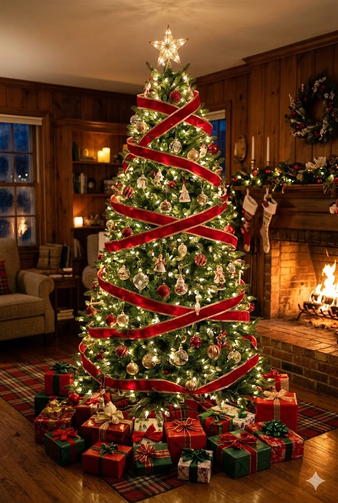 6. Traditional Red and Green