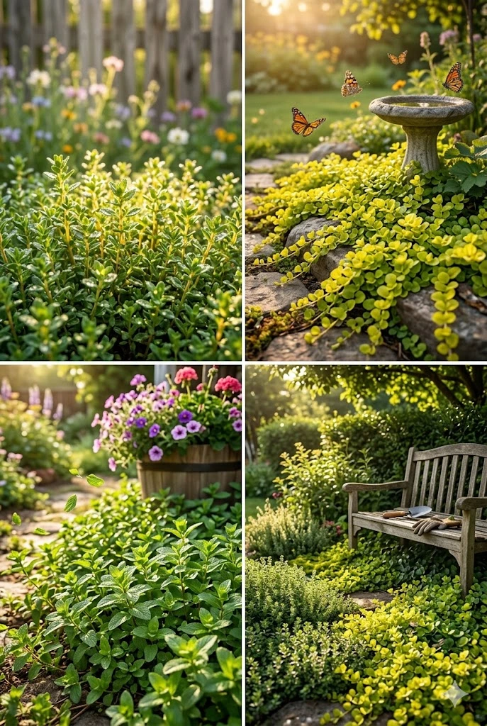 6. Low-Growing Ground Covers