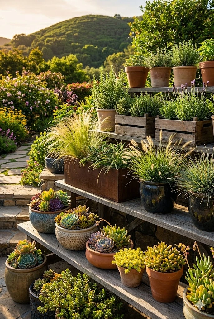 9. Container Gardens