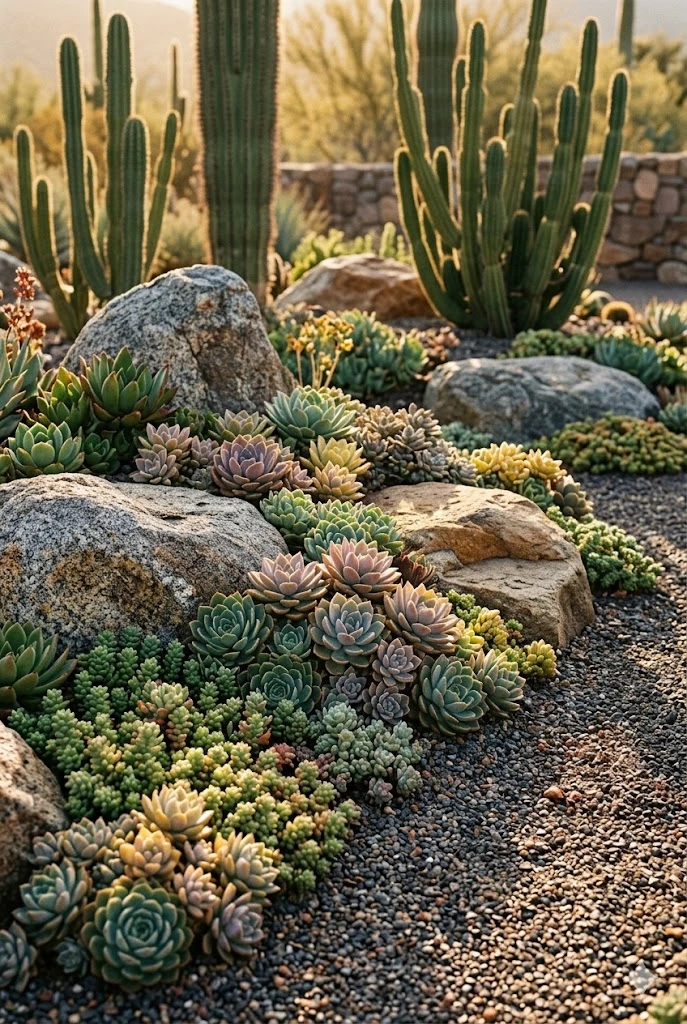 2. Succulent and Cactus Haven