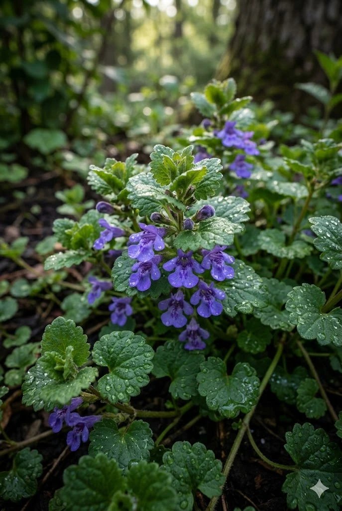 1. Creeping Charlie (Glechoma hederacea)