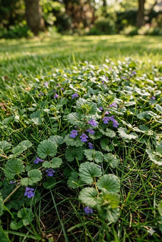 6. Ground Ivy (Glechoma hederacea)