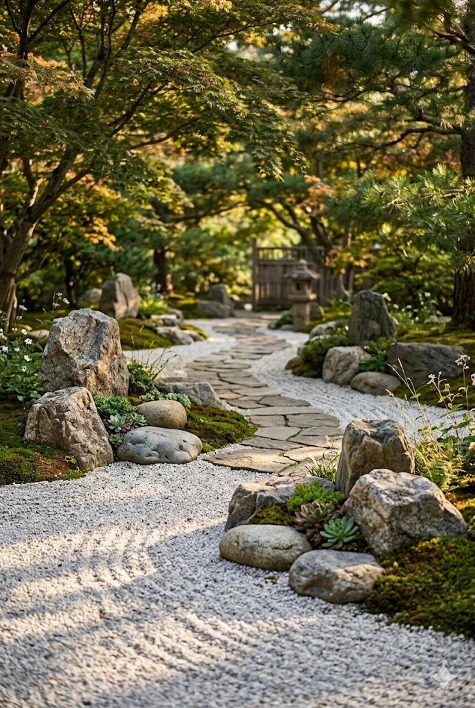 2. Incorporate Natural Rocks