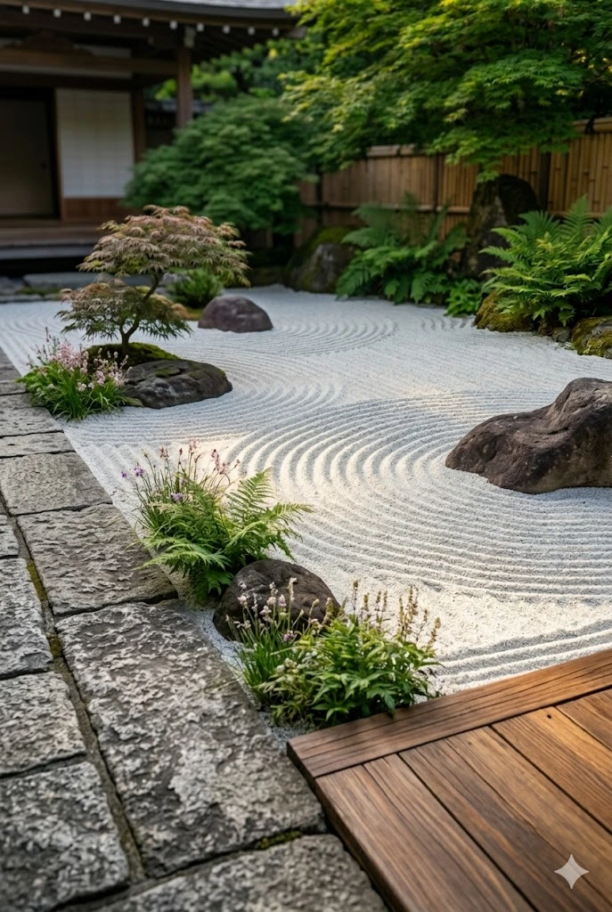 8. Implement a Zen Garden Border